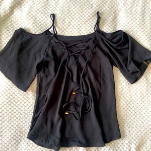 Cute black blouse